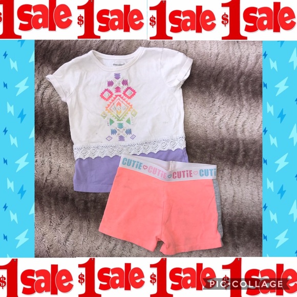 Other - 🍭$1 SALE 💚💕Baby Girls Size 3T  💕